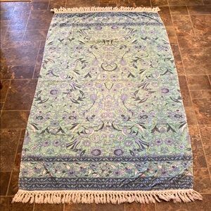 Spell Lovebird Babushka Beach Towel